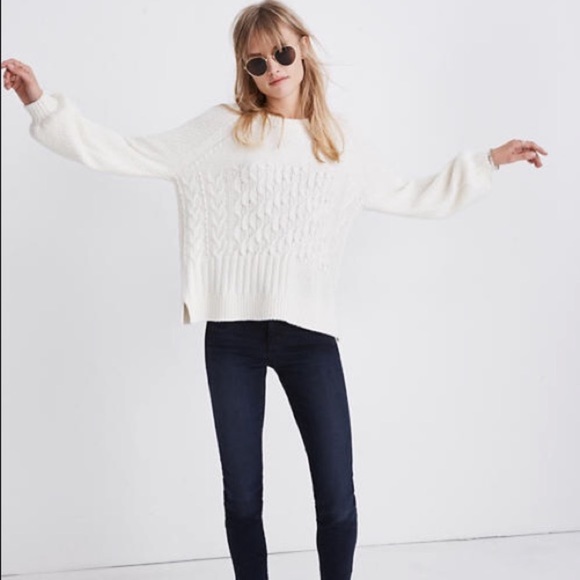 Madewell Sweaters - Madewell l Copenhagen Cable Sweater